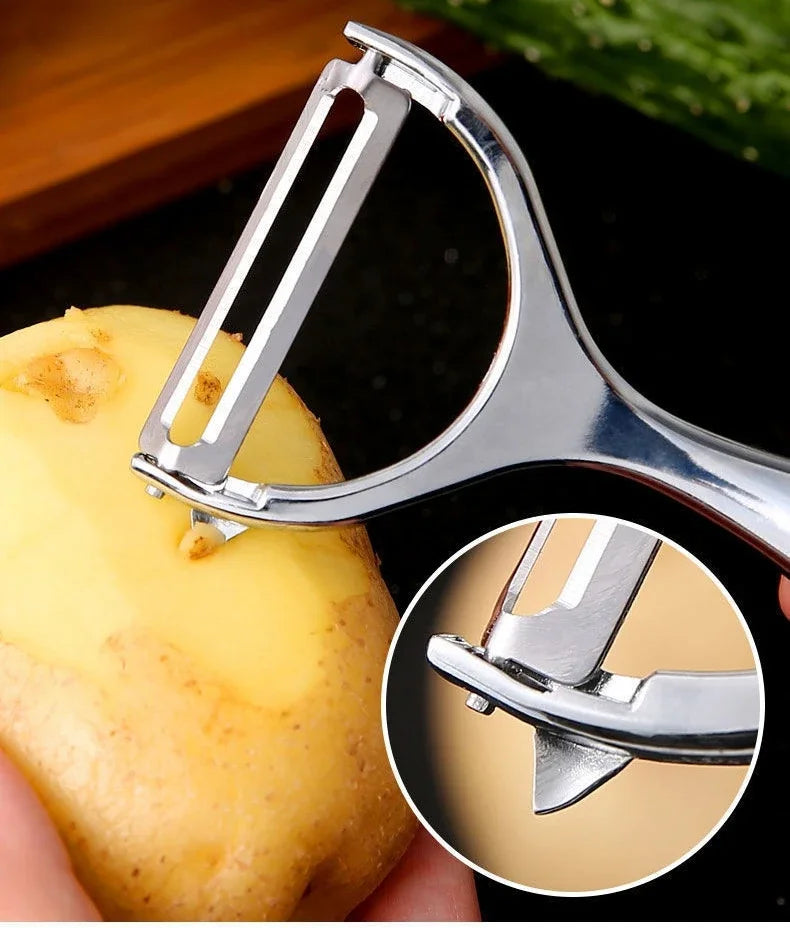 Stainless Steel USA Vegetable Peeler Potato Peeler Multifunctional Carrot Grater Fruit Tools Kitchen Accessories Gourmet Pelador Bar