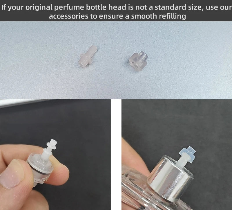 10ml 5ml USA Mini Bottom Filling Perfume Spray Dispenser Bottles Cosmetic Refillable Spray Atomizer Portable Liquid Container Bottle