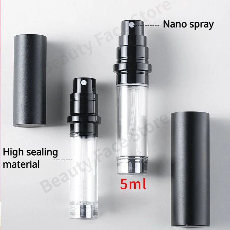 10ml 5ml USA Mini Bottom Filling Perfume Spray Dispenser Bottles Cosmetic Refillable Spray Atomizer Portable Liquid Container Bottle