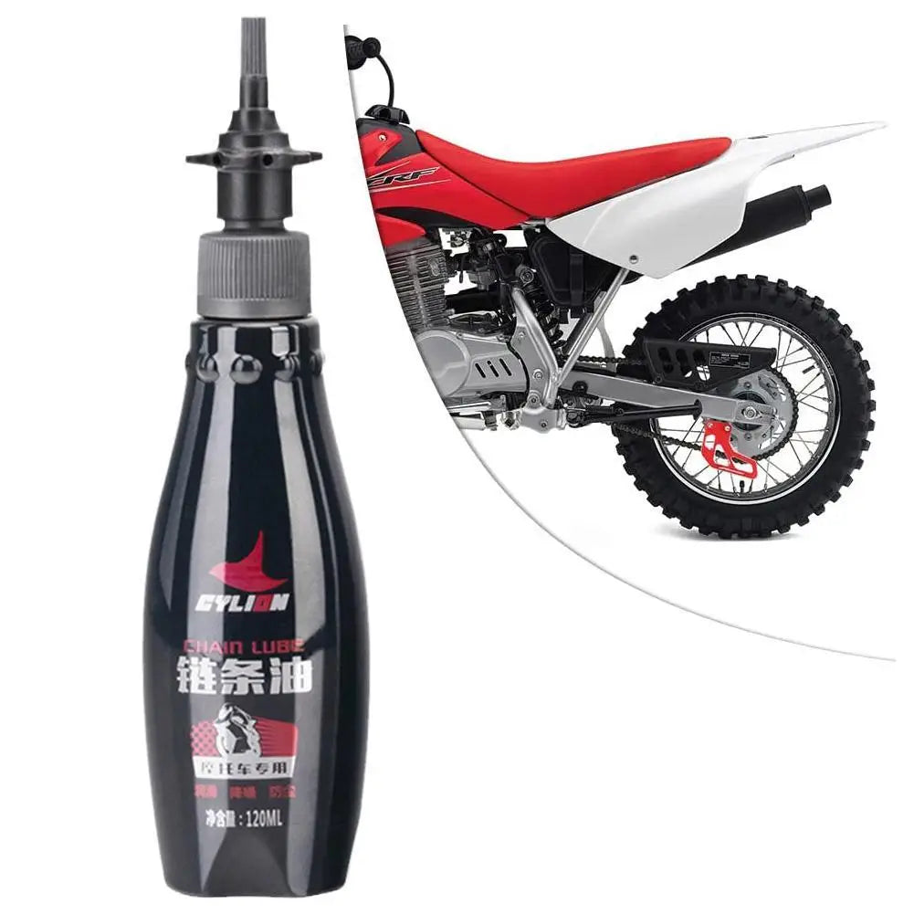 120ML Motorcycle Chain Lubricating Oil Canada Chain Wax Noise Reduction Maintenance Rust Prevention Oil for Motorcycles & Electric Vehicles Y8C8