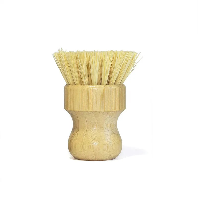 Kitchen Dishwashing Brush Does Not Damage the Pot, Coconut Brown Dishwashing Brush, Kitchen Cleaning Sisal Pot Brush
