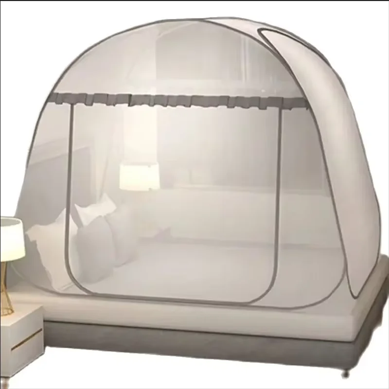 Mosquito Net Portable Camping Tent Single Double Bed Canopy For Adult Foldable Bunk Mesh Net Breathable Mosquito Net