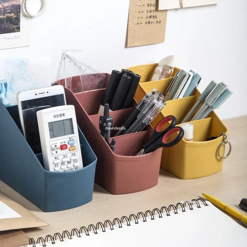 Pen Holder Desk Accessories Pencil Storage Box Desktop Organizer Stand Case Canada School Office Stationery