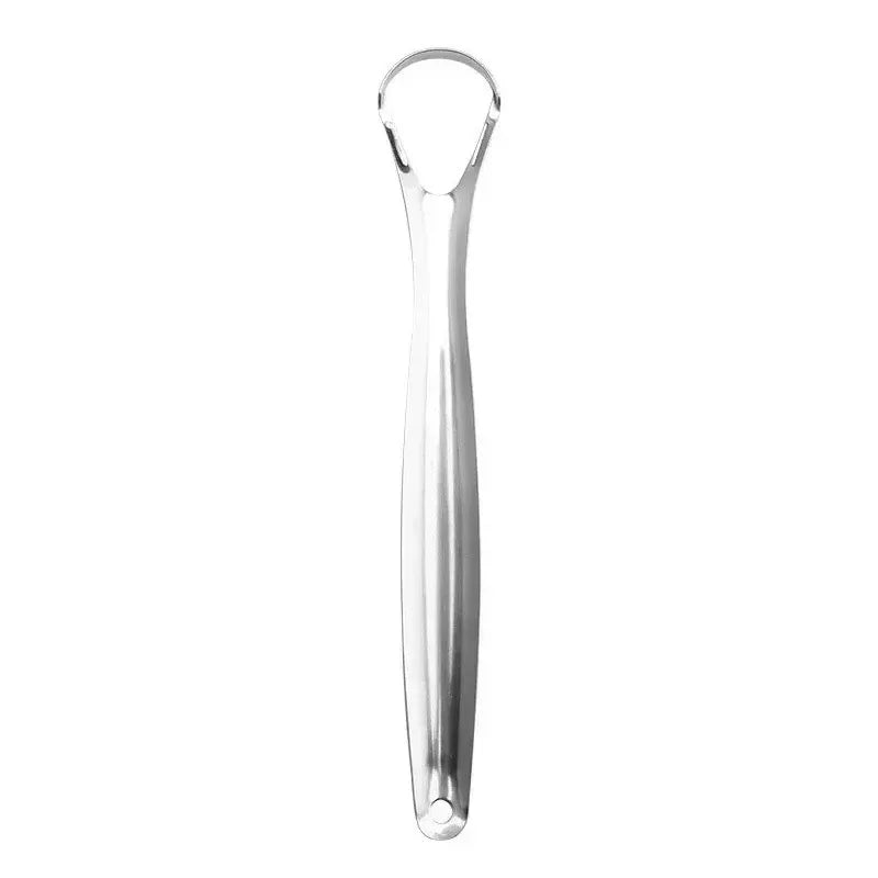 1/2/4 Pcs Reusable Stainless Steel Tongue Scraper Canada Cleaner Fresh Breath Oral Hygiene Care Tool