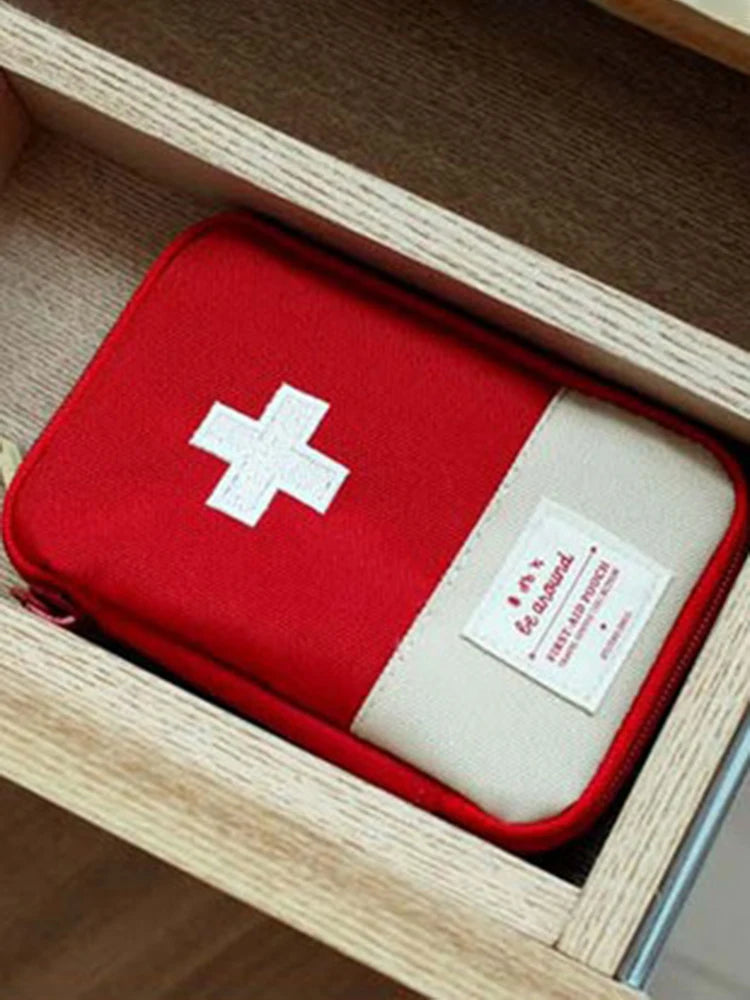 USA Medicine Bag Travel First Aid Kit Medicine Bag Storage Bag Survival Kit Medicine Box Outdoor Emergency Camping
