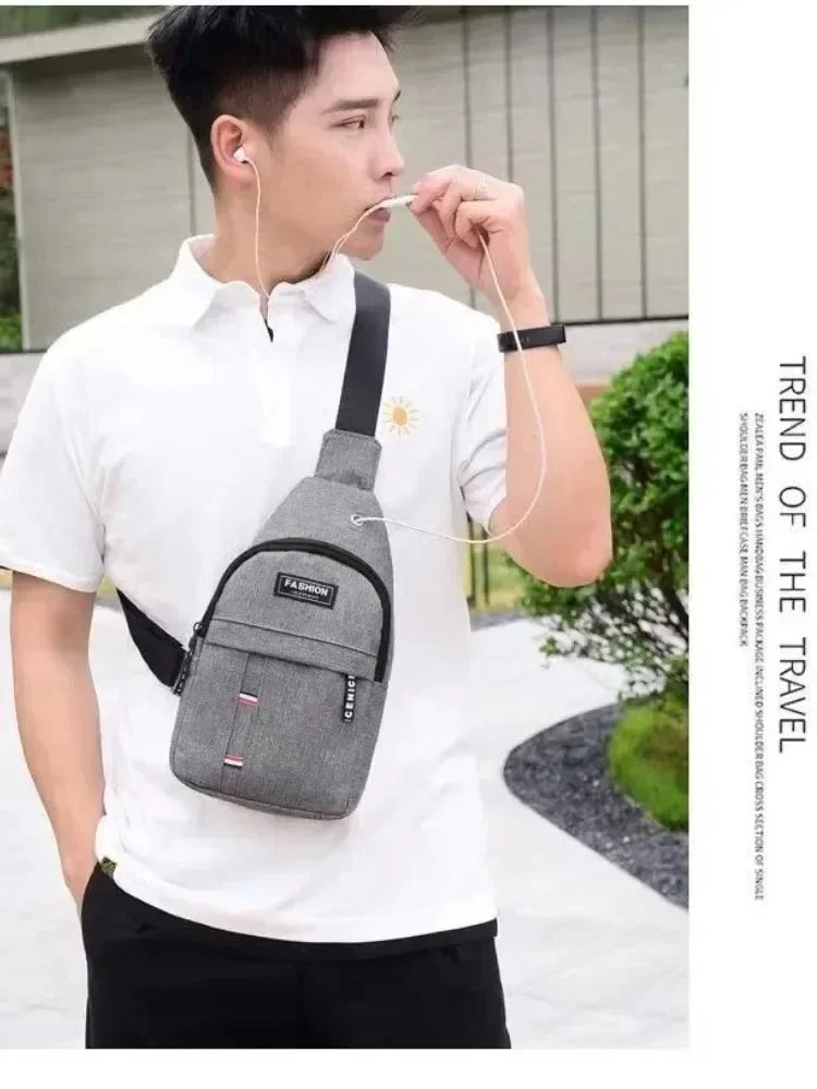 Waterproof Sling Chest Crossbody USA Bag Sport Travel Outdoor Bag Practical Casual Daily Carry Capacity Bags