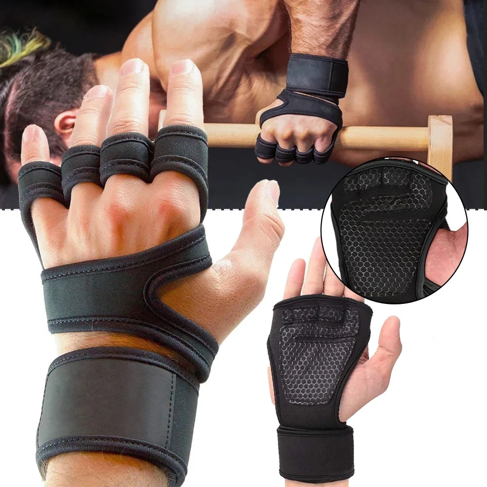 Training Sport USA Gloves for Men Women Workout Gloves Fitness Body Building Weightlifting Gym Hand Wrist Palm Protector Gloves