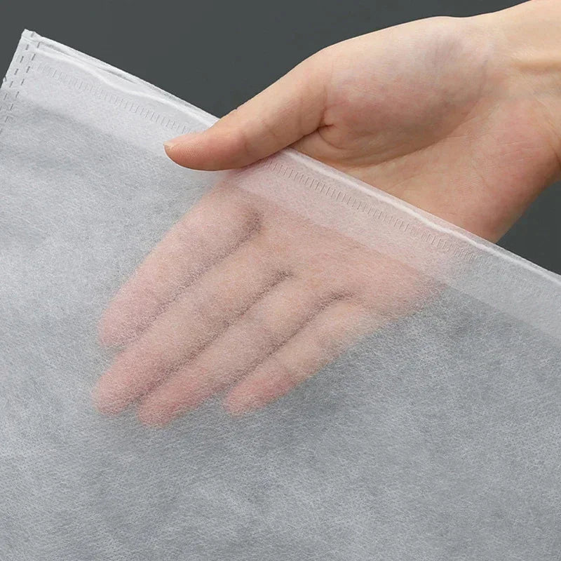 10-50PCs Non-Woven Shoe Dust Covers Dustproof Drawstring Storage Bag Travel Pouch Shoe Bags Drying Shoes Protect