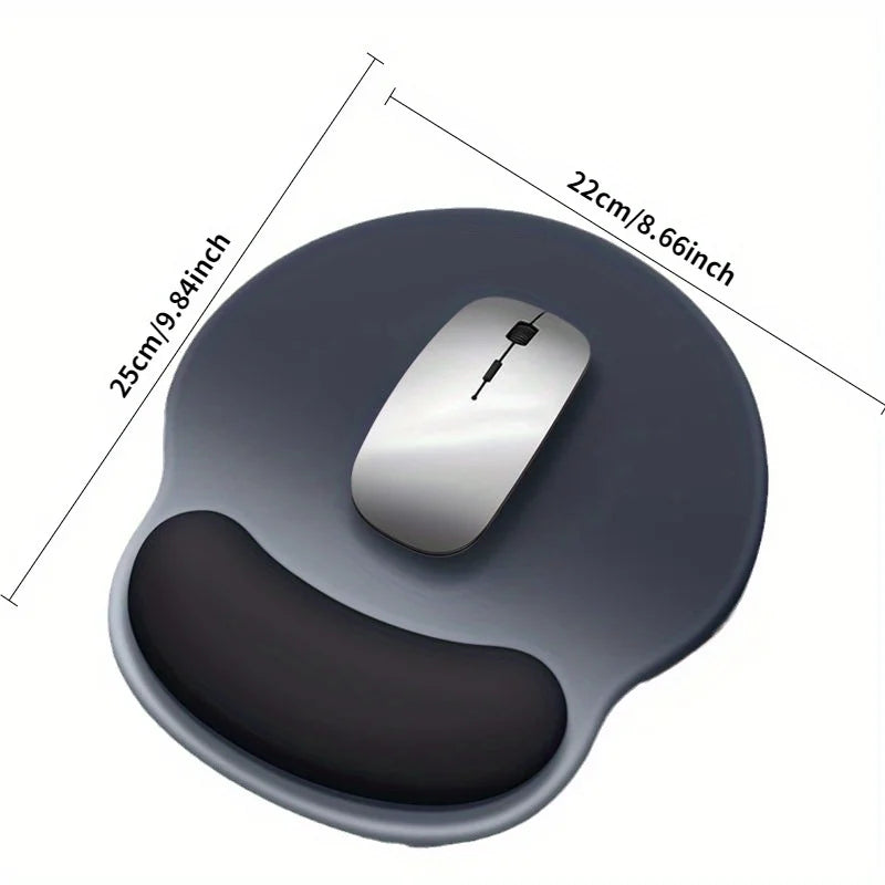 Gradient Mouse Pad USA Ergonomic Wrist Support Non-Slip Mouse Mat for Office & Gaming
