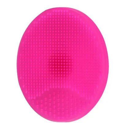 Silicone Facial Brush Cleaner USA Portable Blackhead Double-Sided Massage Brush, Facial & Nasal Scrub Skin Care Cleaning Tool