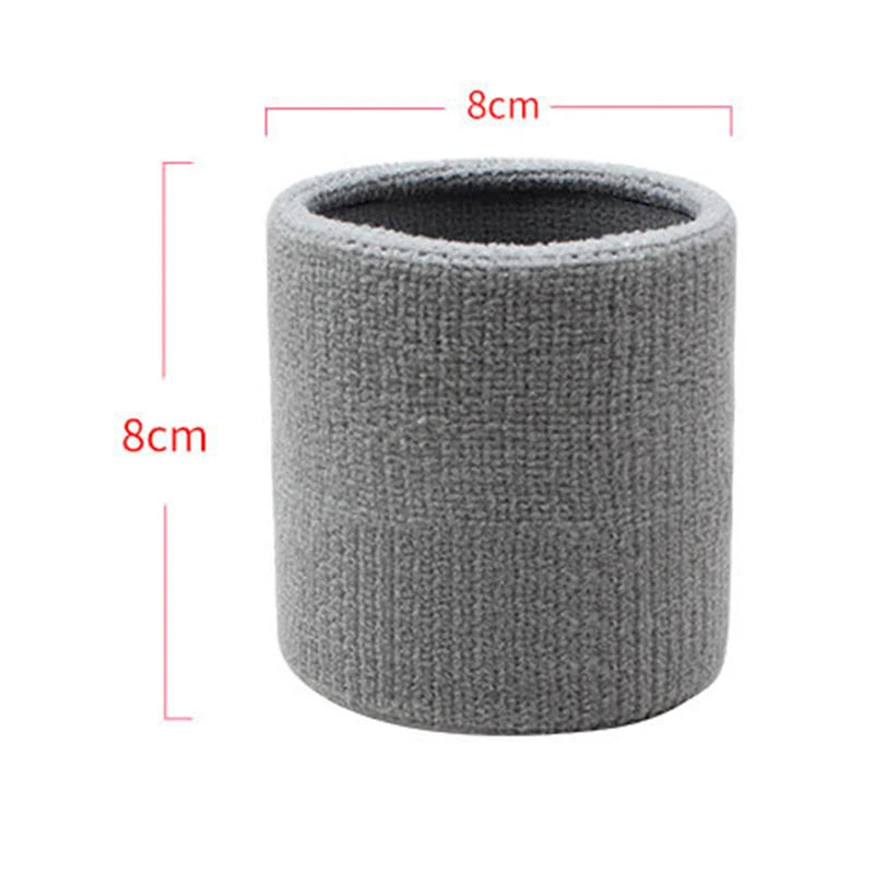 Cotton Wrist Support Band USA Sports Sweat Towel Wristband Tennis Wrist Guard Protector Strap for Fitness, Running & Gym Training