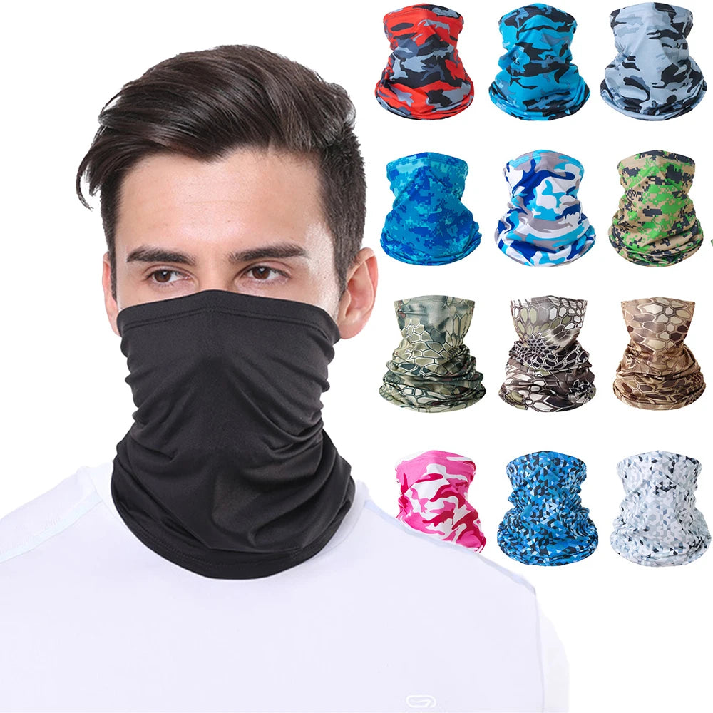 Outdoor USA Sun Protection Bib Spring and Summer Motorcycle Neck Cover Sports Magic Bandana Riding Mask Full Face