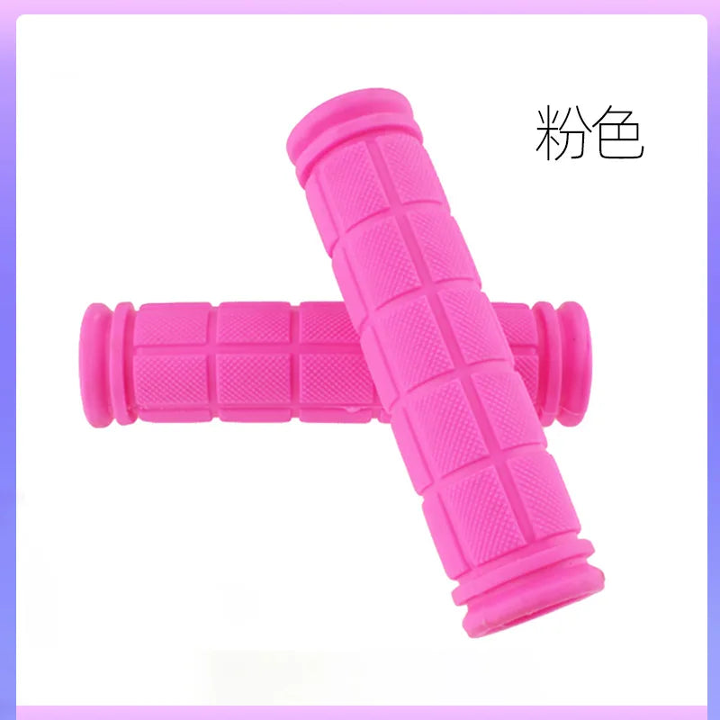 Bicycle Handlebar Grips USA Rubber Bilateral Lock-On Non-Slip MTB Mountain Bike Grips, Cycling Bike Accessories
