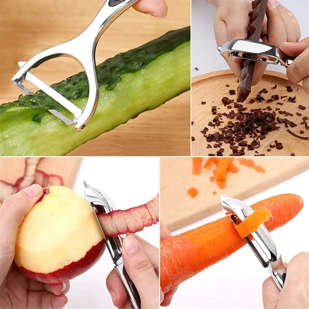 Stainless Steel USA Vegetable Peeler Potato Peeler Multifunctional Carrot Grater Fruit Tools Kitchen Accessories Gourmet Pelador Bar