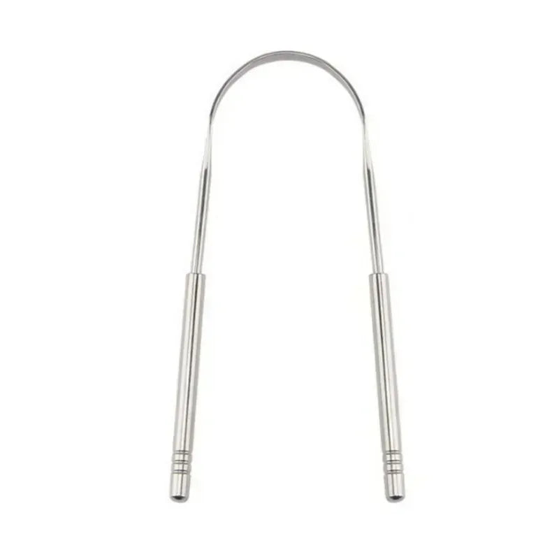 1/2/4 Pcs Reusable Stainless Steel Tongue Scraper Canada Cleaner Fresh Breath Oral Hygiene Care Tool