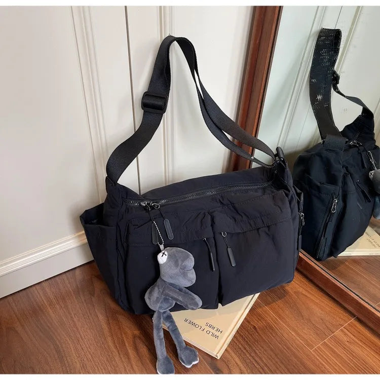 Spring & Summer Canvas Bag USA Women’s Hot-Selling One-Shoulder Crossbody Bag Light Luxury High-End Fashion Handbag