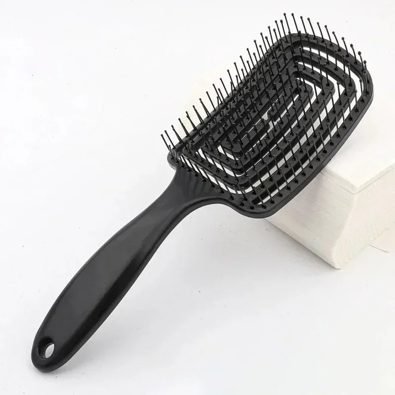 Women's Salon Wet Hair Brush Canada Anti-Static Scalp Massage Detangling Comb Styling Hairdressing Tool 1PC