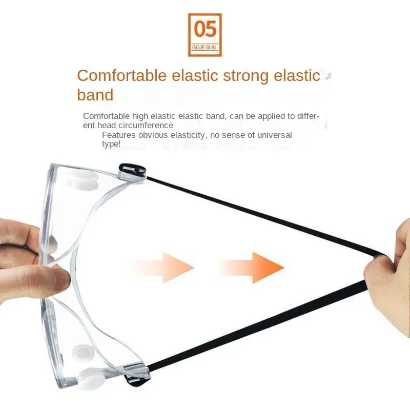 Work Safety Goggles Canada Waterproof Protective Glasses Windproof Dustproof Anti-Fog Laboratory Work Protection Goggles for Water Park