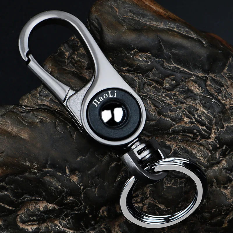 Titanium Carabiner Key Clip Canada EDC Key Ring Loop Hook Car Keychain with Corkscrew Keychain Pendant Gift for Men