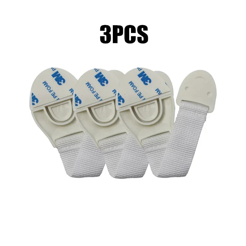 Baby Safety Cabinet Lock Kids Security Protection Drawer Door Cabinet Locks Plastic Protection Children Safety Door Straps