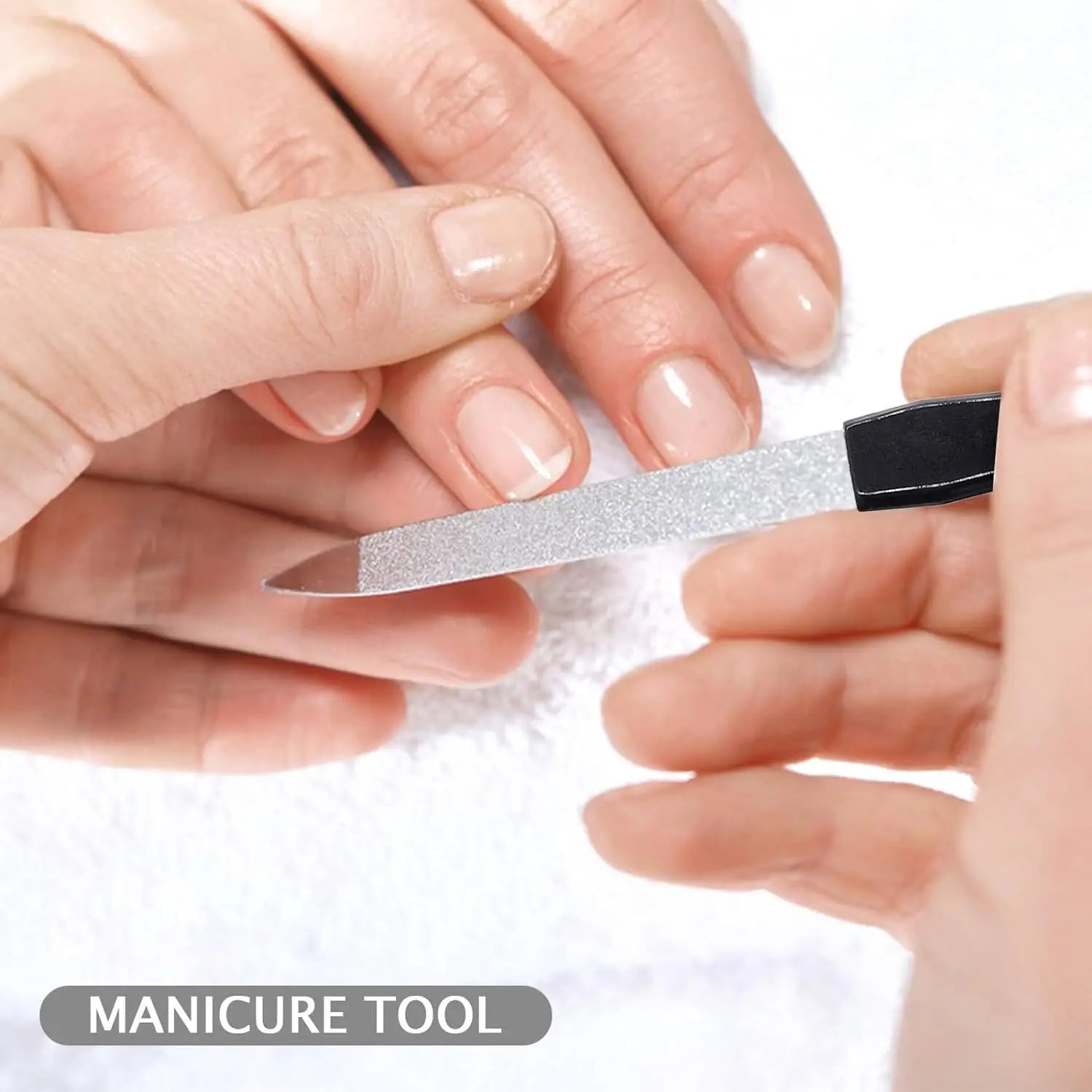 1PC DIY Nail Art Professional Nail File Canada Metal Double-Sided High-Quality Nail File Manicure Pedicure Beauty Tool