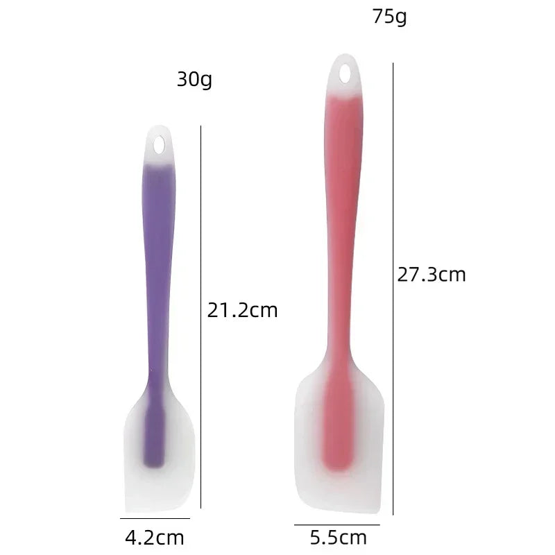 Silicone Spatula Canada Cream Butter Cooking Baking Heat Resistant Scraper Decorator Translucent Kitchen Tool