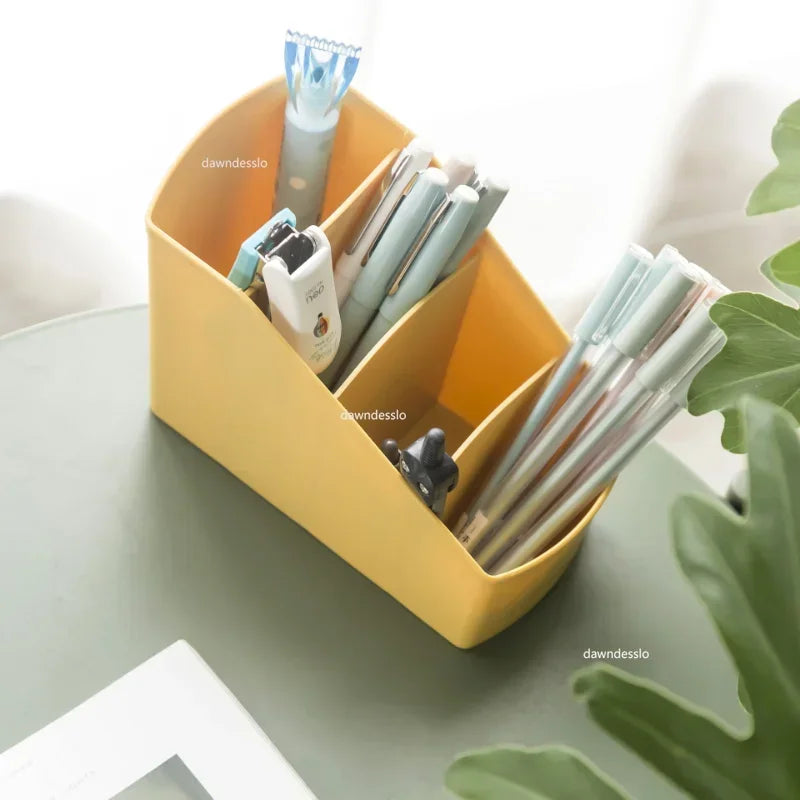 Pen Holder Desk Accessories Pencil Storage Box Desktop Organizer Stand Case Canada School Office Stationery