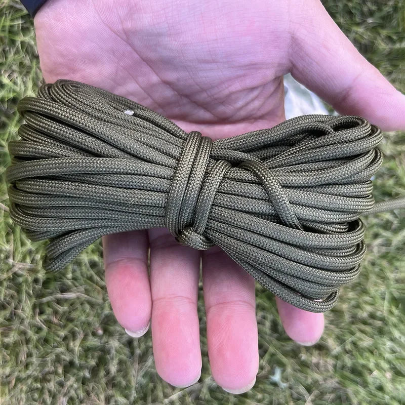 USA Paracord 7 Strand 4mm Durable Camping Accessories Outdoor Survival DIY Bracelet Rope Hiking Clothesline Camping Gadgets