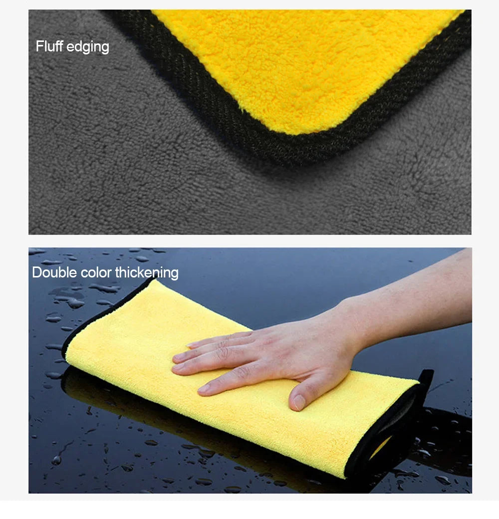 Car Wash USA Microfiber Towel 30*30CM / 30*60cm Car Cleaning Drying Cloth Care Cloth Car Wash Towel Kitchen Towel