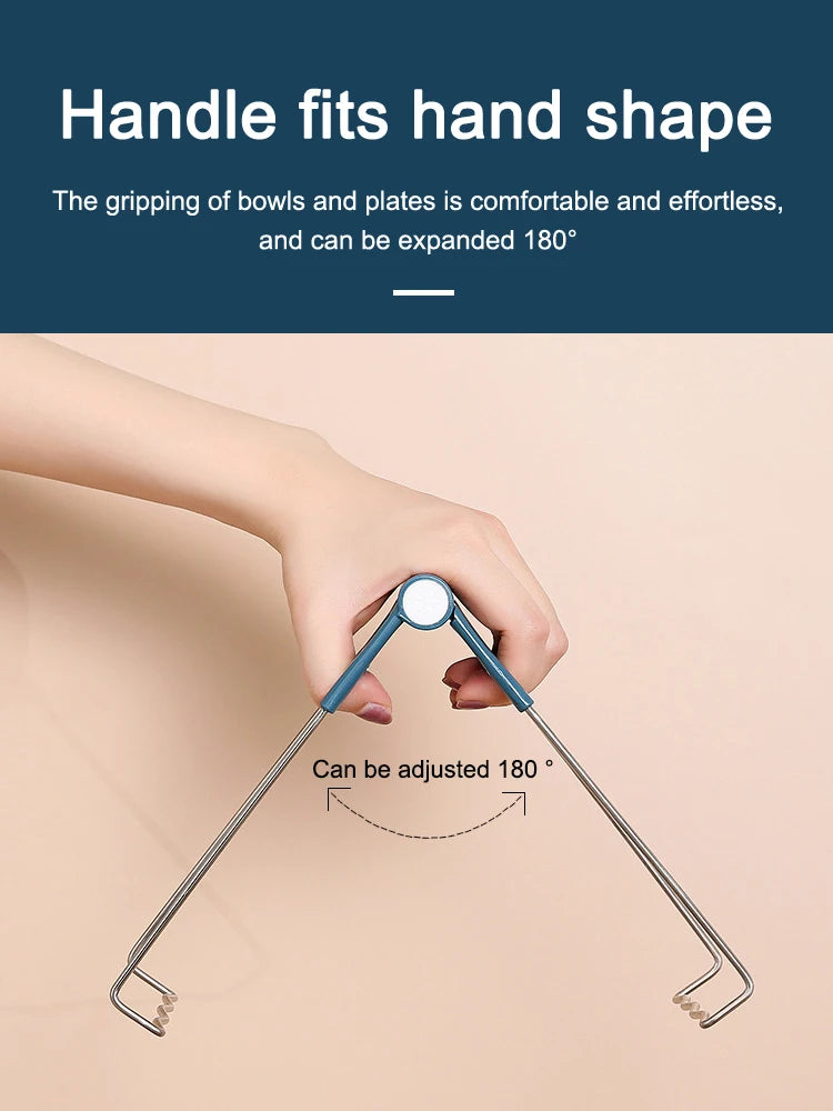 USA Bowl Clamp Anti Scald Clamp Kitchen Tool Clamp Steaming Vegetable Clamp Anti Slip And Anti Scald Hand Clamp Plate