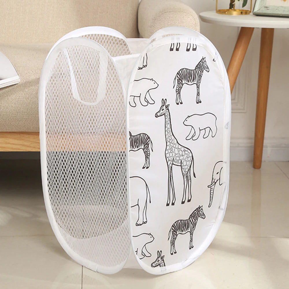 Cartoon Giraffe Laundry Basket Canada Dirty Clothes Sorting & Storage Basket Bathroom Organizer Home Miscellaneous Storage Bin