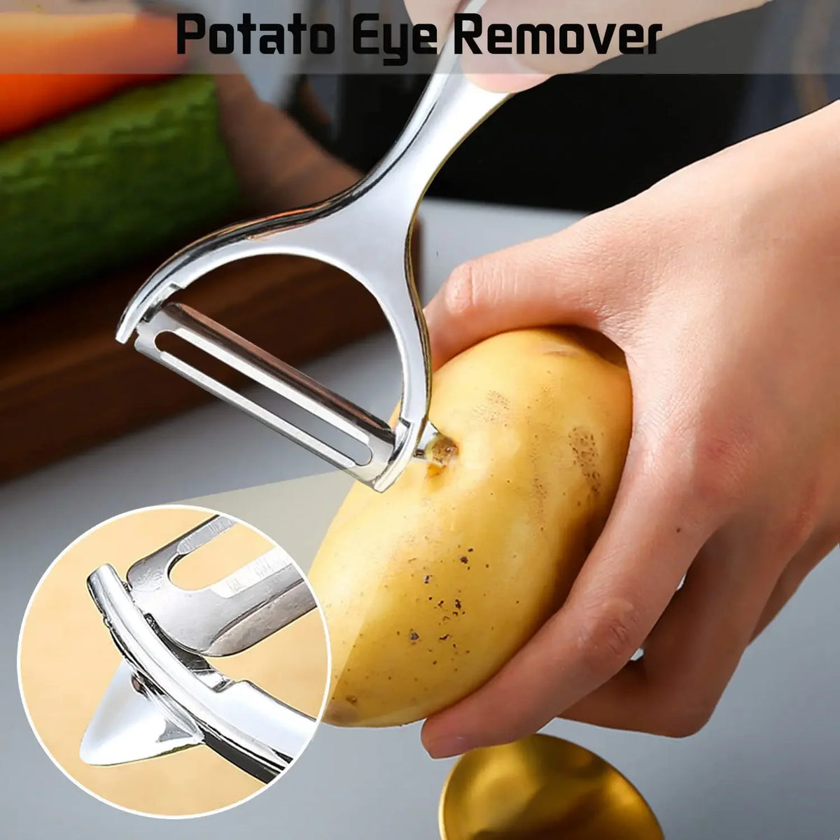 Stainless Steel USA Vegetable Peeler Potato Peeler Multifunctional Carrot Grater Fruit Tools Kitchen Accessories Gourmet Pelador Bar