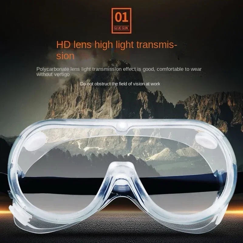Work Safety Goggles Canada Waterproof Protective Glasses Windproof Dustproof Anti-Fog Laboratory Work Protection Goggles for Water Park