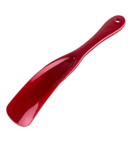 2PCS Unisex Long-Handle Shoe Horns USA Portable Plastic Shoe Helpers Non-Slip Easy-Wear Tools for Travel & Daily Use
