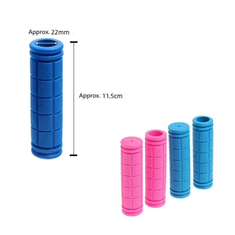 Bicycle Handlebar Grips USA Rubber Bilateral Lock-On Non-Slip MTB Mountain Bike Grips, Cycling Bike Accessories