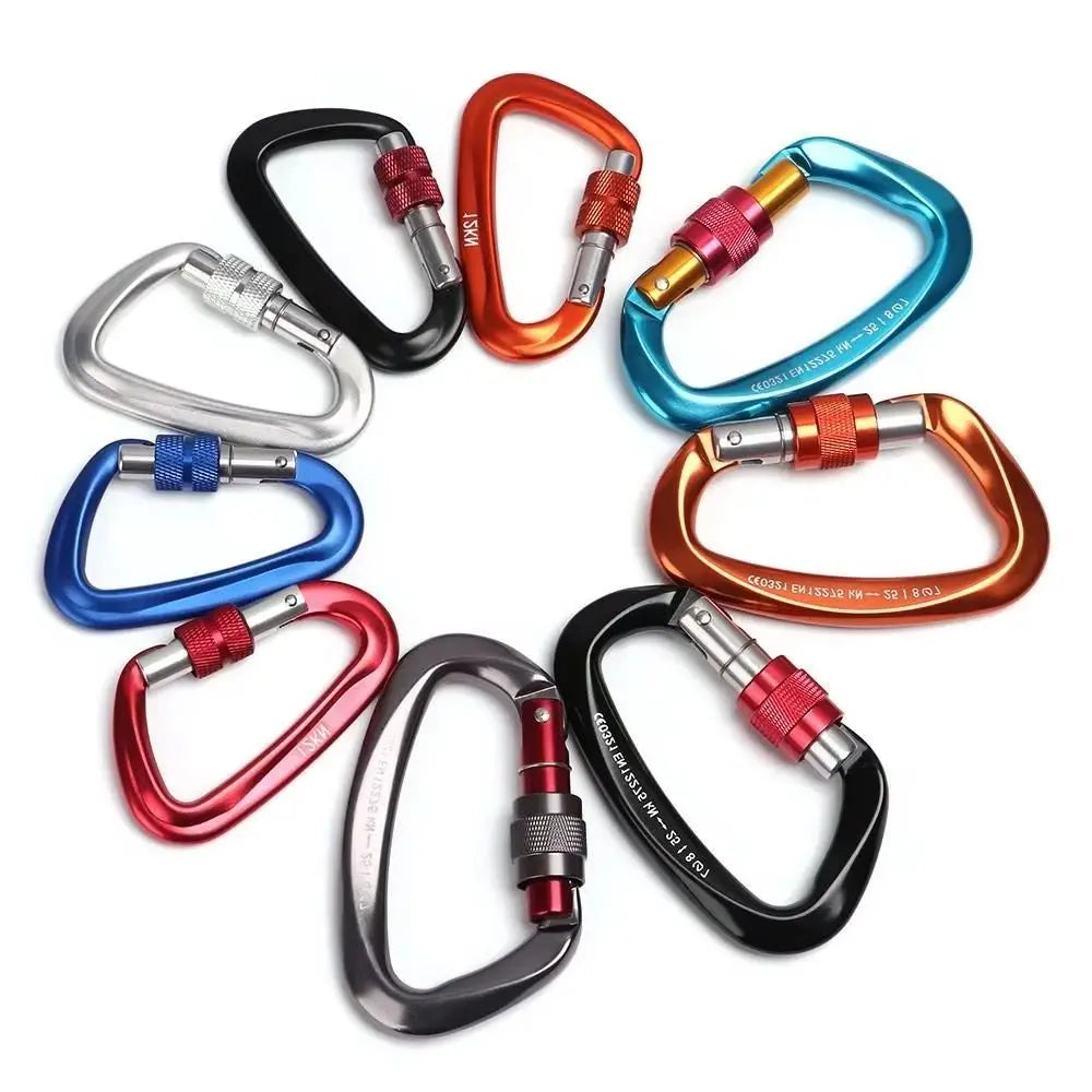 USA Aluminum Security Master Lock Accessories Mountaineering Protective Equipment Professional Carabiner Climbing Key Hooks