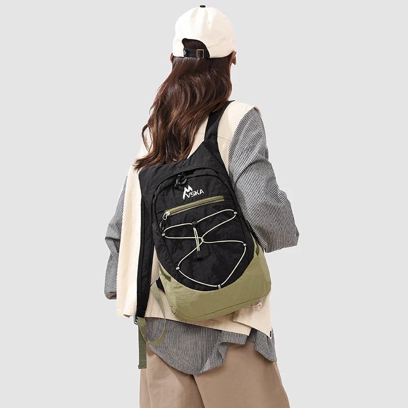 Outdoor Hiking Backpack Canada Lightweight Foldable Water-Repellent Multi-Pocket Rucksack for Travel & Sports