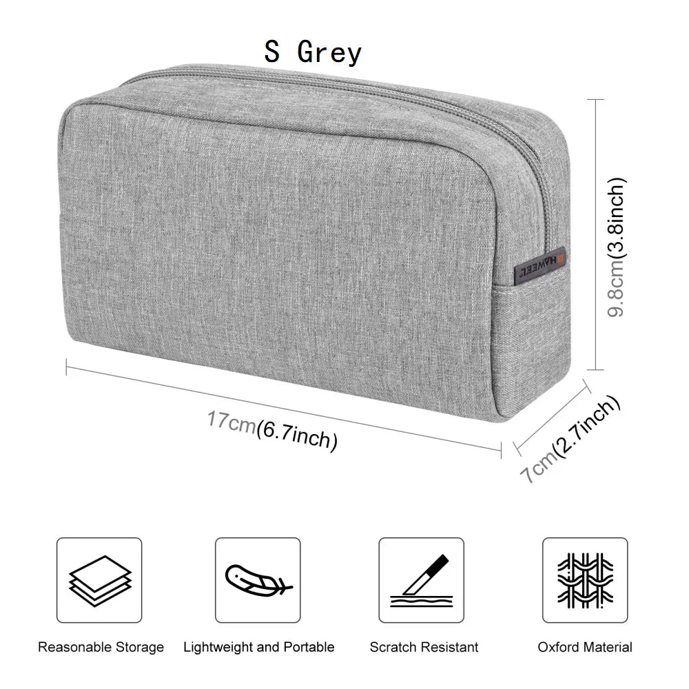 Portable Gadget Digital Mini Storage Bag Organizer Case Zipper For Headphones Home Travel Charger Power Bank Data Cable USB Bag