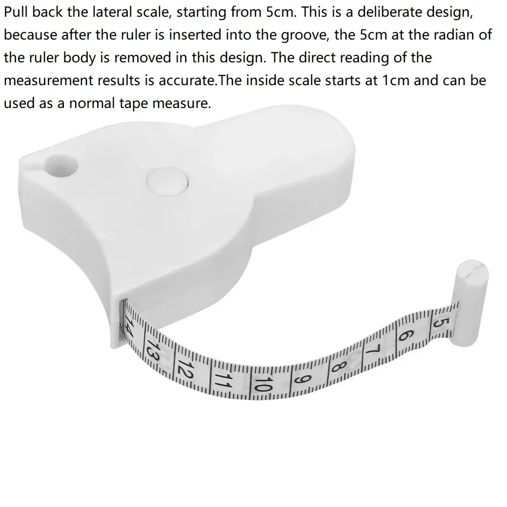 Automatic Telescopic Tape Measure Canada Body Measuring Tape Sewing Ruler Centimeter Measurement Tool