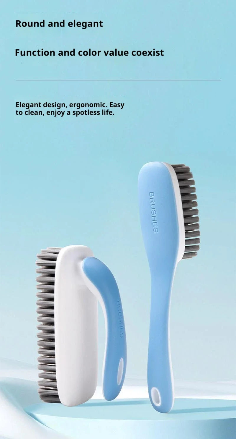 Soft Nylon Cleaning Shoe Brush Set Canada Wear-Resistant Cleaning Tools Gentle Scrub Brushes for Shoe Laundry & Garment Stain Removal