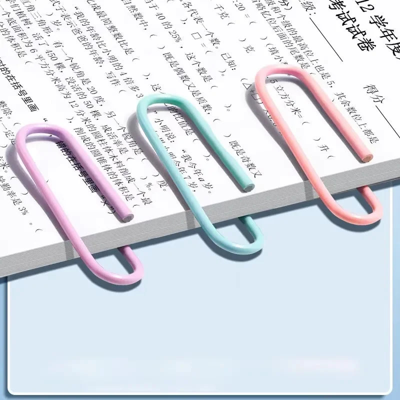 160PCS Colorful Paper Clips USA Large File & Bookmark Clips, Stainless Steel Office Stationery Paper Clip Organizer for School & Office Use