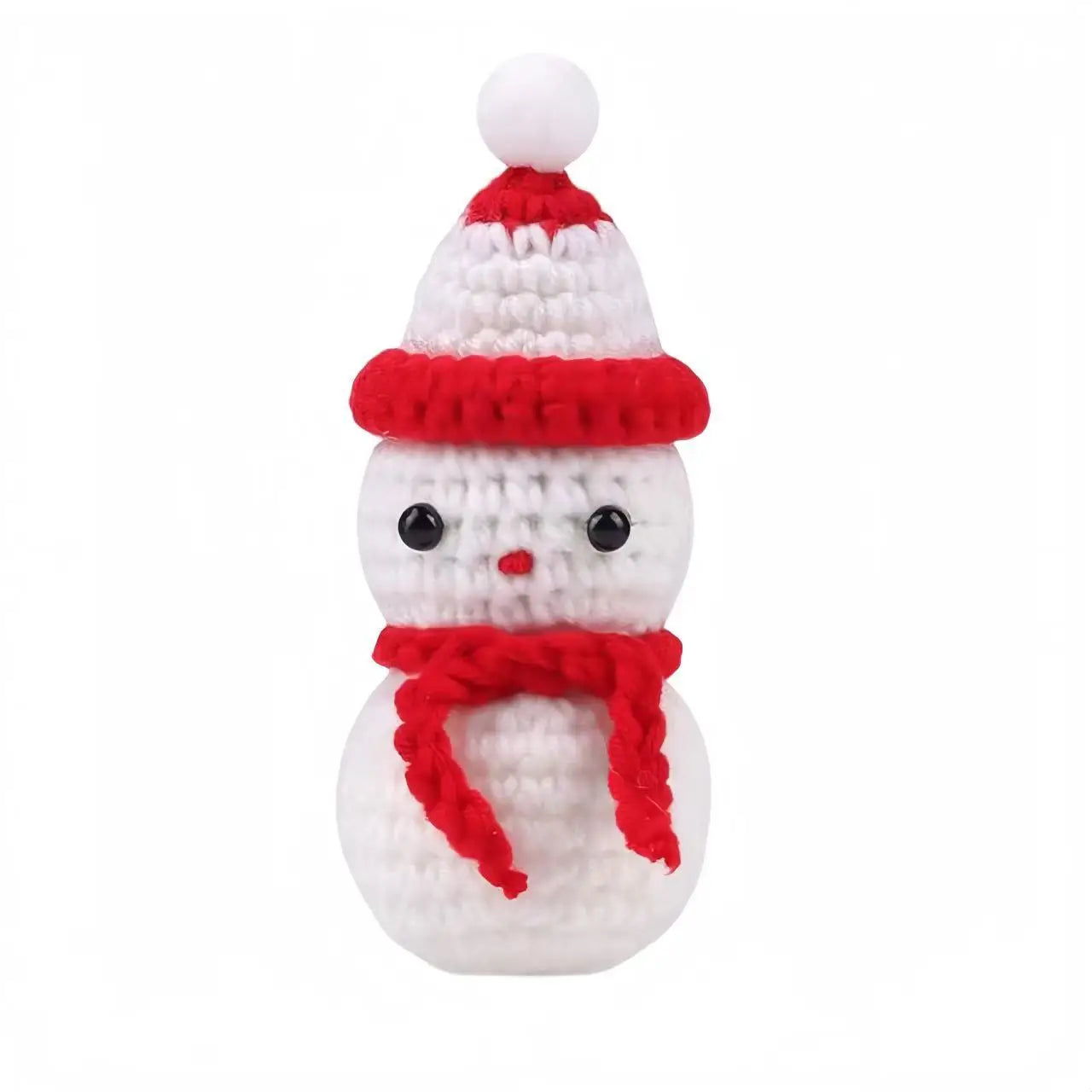 Mini Handmade USA Christmas Tree Crochet Decor Merry Inspirational Cheer Up Gifts for Sister Friends Mom Grandma Christmas Gifts