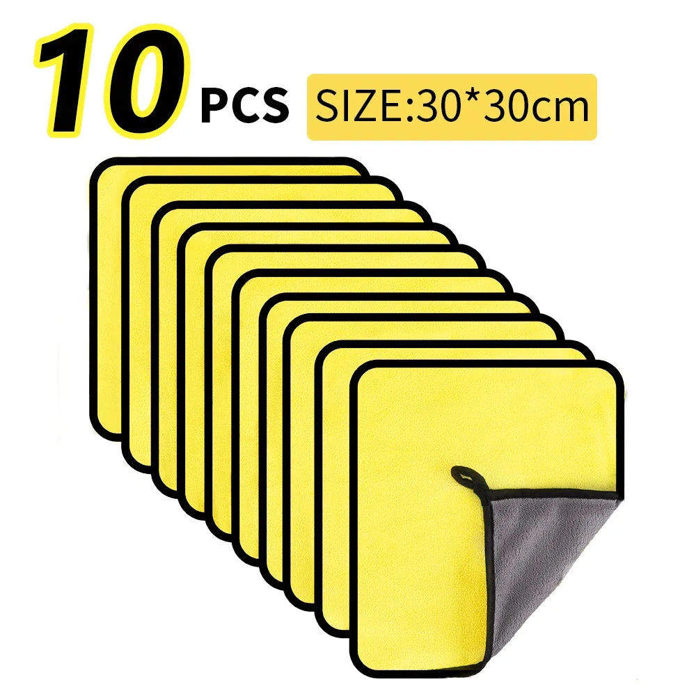 Car Wash USA Microfiber Towel 30*30CM / 30*60cm Car Cleaning Drying Cloth Care Cloth Car Wash Towel Kitchen Towel