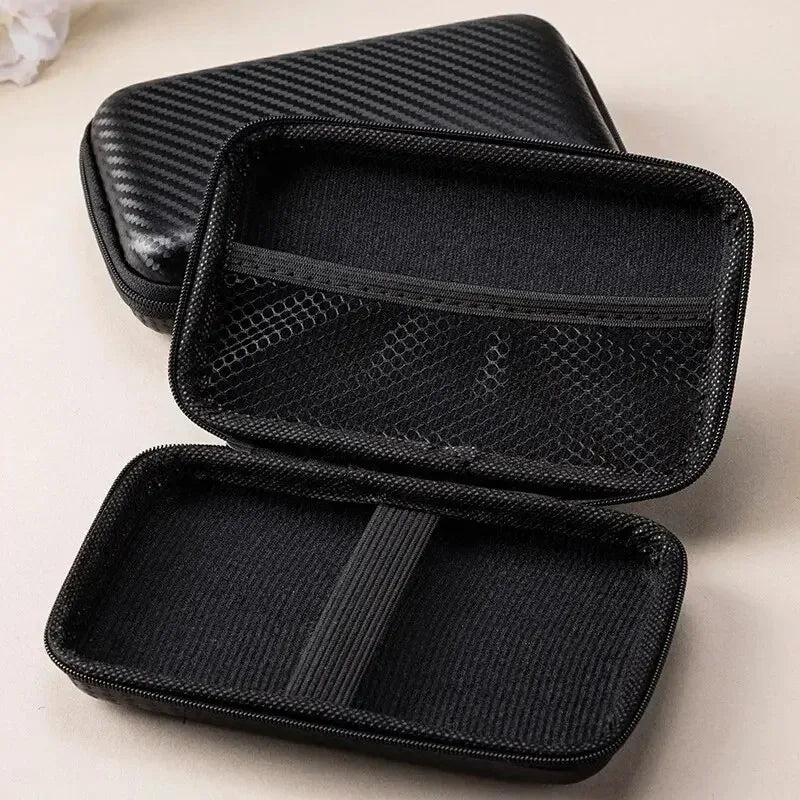 Earphone Data Storage USA Bag Oval Square Rectangle Cable Organizer Bags Mini Zipper Pouch Tech Gadgets Portable Charger U Disk Case