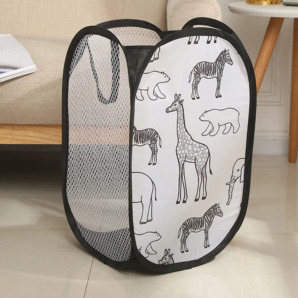 Cartoon Giraffe Laundry Basket Canada Dirty Clothes Sorting & Storage Basket Bathroom Organizer Home Miscellaneous Storage Bin
