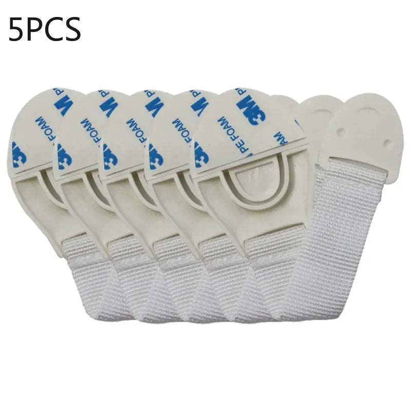 Baby Safety Cabinet Lock Kids Security Protection Drawer Door Cabinet Locks Plastic Protection Children Safety Door Straps