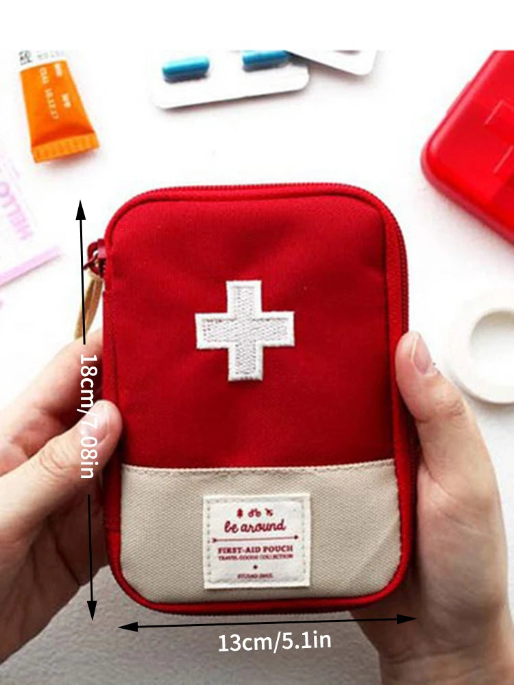USA Medicine Bag Travel First Aid Kit Medicine Bag Storage Bag Survival Kit Medicine Box Outdoor Emergency Camping