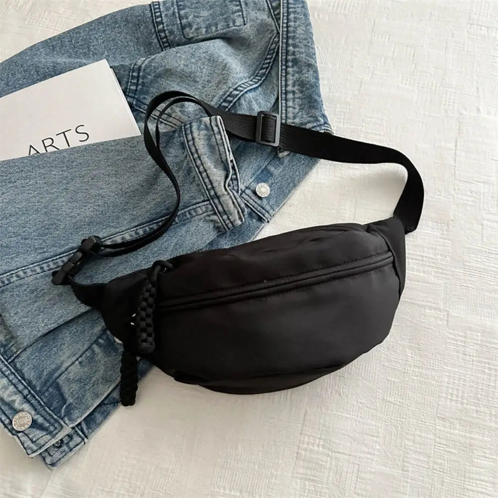 USA Women's Chest Bag New Oxford Cloth Large Capacity Waist Bags Waterproof Multifunctional Running Belt Bags Sport