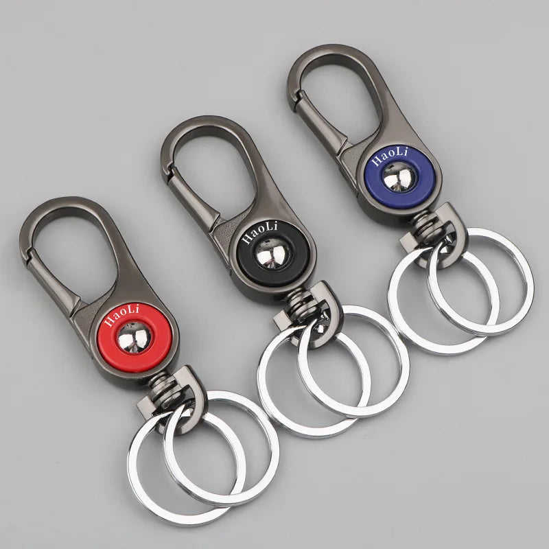 Titanium Carabiner Key Clip Canada EDC Key Ring Loop Hook Car Keychain with Corkscrew Keychain Pendant Gift for Men