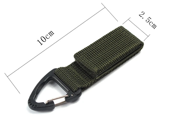 New Multi-purpose USA Nylon Gloves Buckle Tactical Glove Hook Safety Clip Outdoor Hiking Climbing Rope Storage Accessories